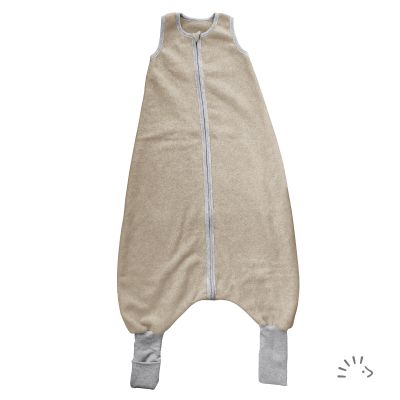 Schlafsack mit Füßen Baumwollfleece