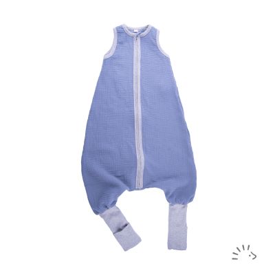 Sommerschlafsack mit Füßen Musselin 0.5 TOG