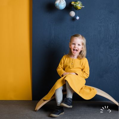 Langarmkleid Miniwaffle 