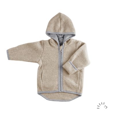 Jacke mit Kapuze aus Baumwolle 