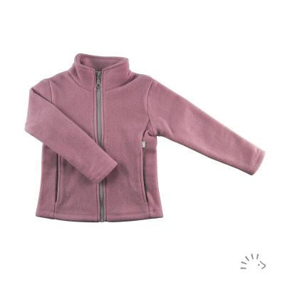 Jacke mit Stehkragen aus Baumwolle 