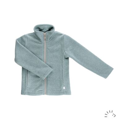 Jacke mit Stehkragen aus Baumwolle 