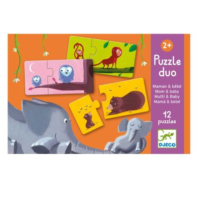 DJECO Puzzle Duo Mutti und Kind