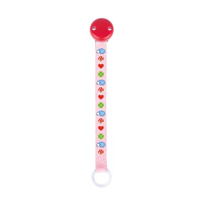 HEIMESS Schnullerkette Stoff Schaf