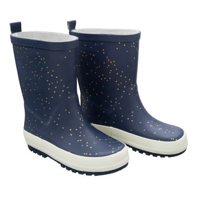 FRESK Regenstiefel Indigo Dots