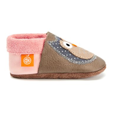 Orangenkinder Lederschuhe Eulalia Eule
