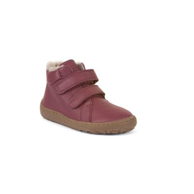 Gefütterte Winterschuhe mit Klettverschluss 