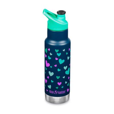 Klean Kanteen Isolierte Trinkflasche Sport Cap Herzen 355ml 