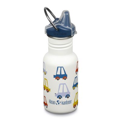 Trinkflasche Sippy Cap Autos